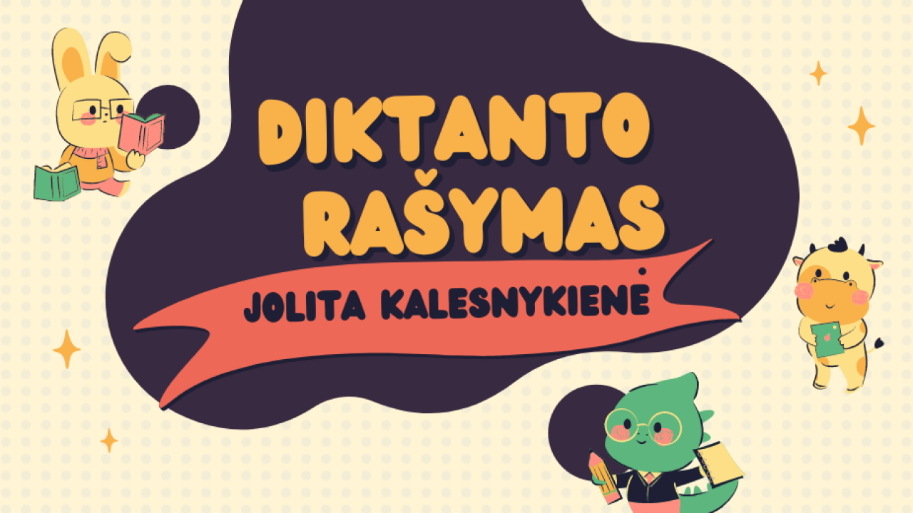 Diktanto rašymas