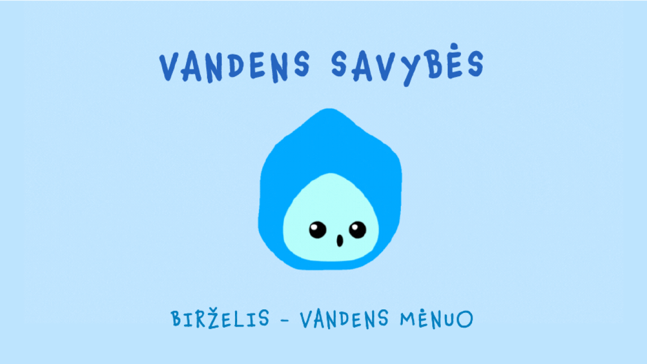 Vandens savybės 1,5-3 m. vaikams