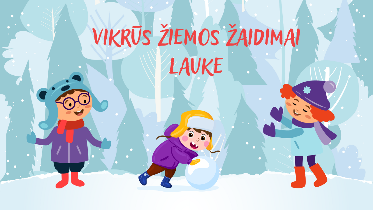 ETNO MUZIKA: Vikrūs žiemos žaidimai lauke