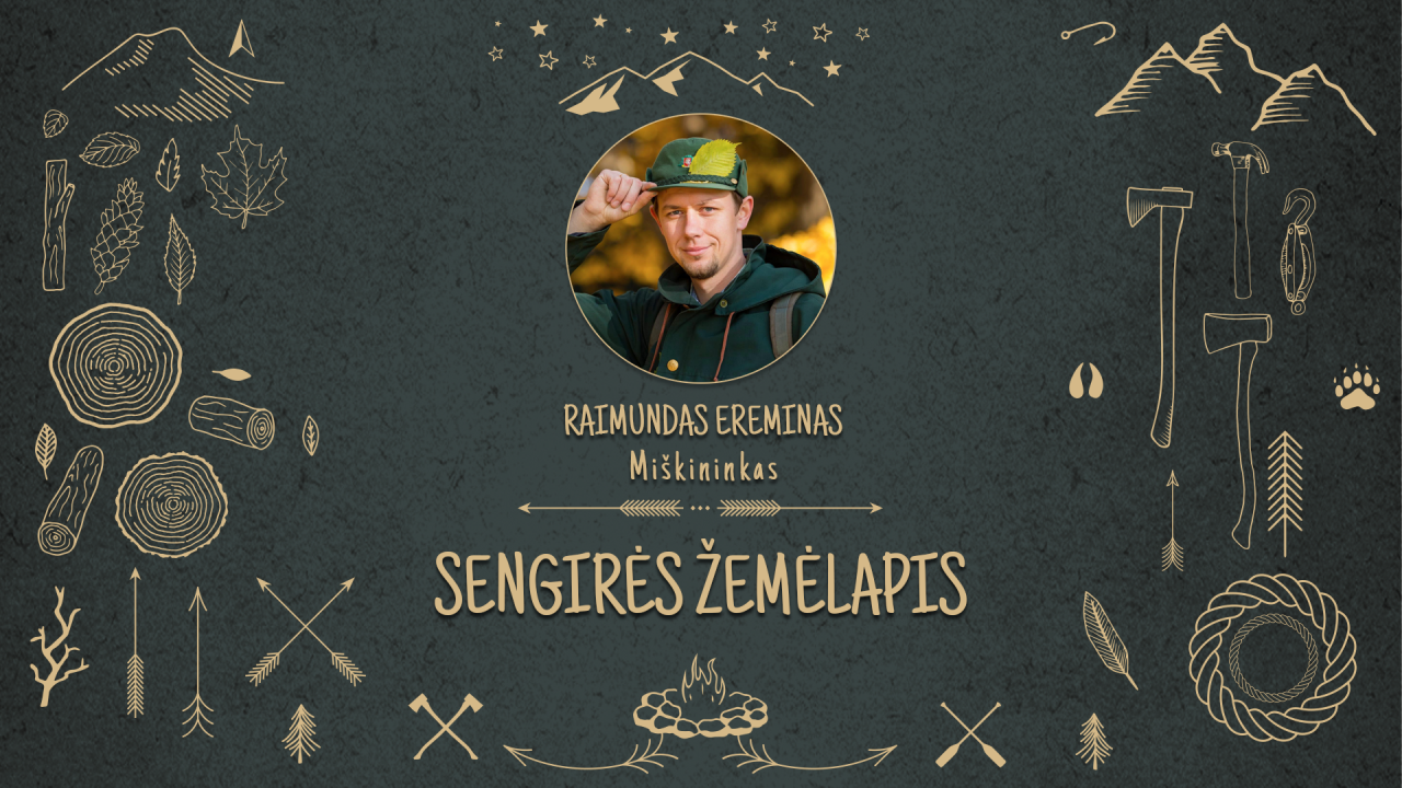 Sengirės žemėlapis