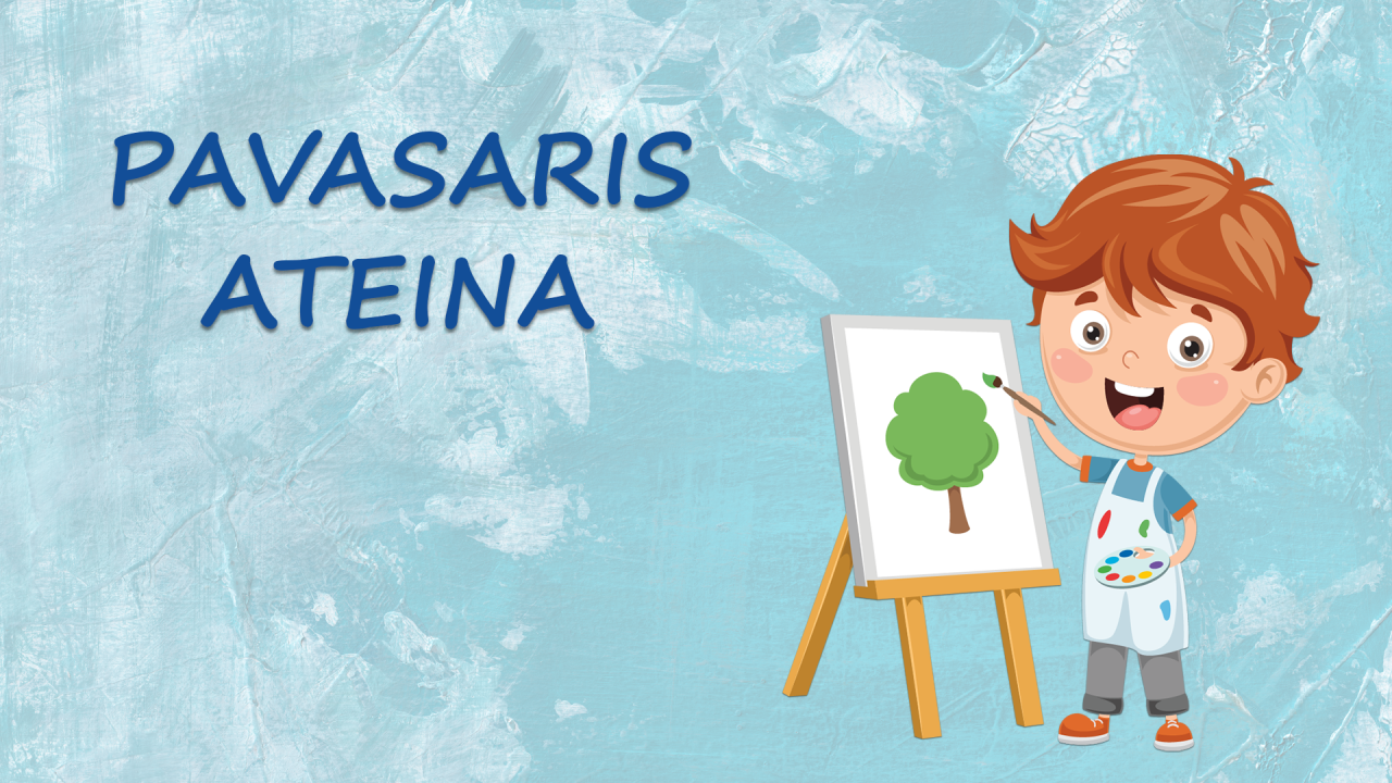 Pavasaris ateina. Dailė