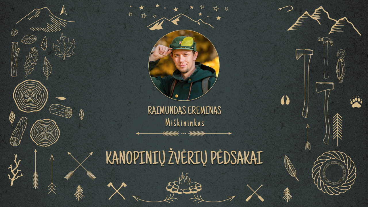 Kanopinių žvėrių pėdsakai