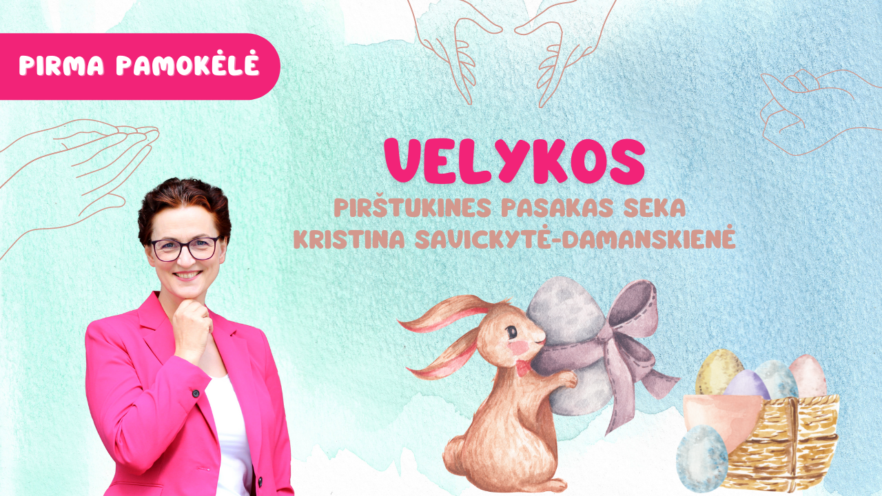 Velykos. Pirštukinė pasaka