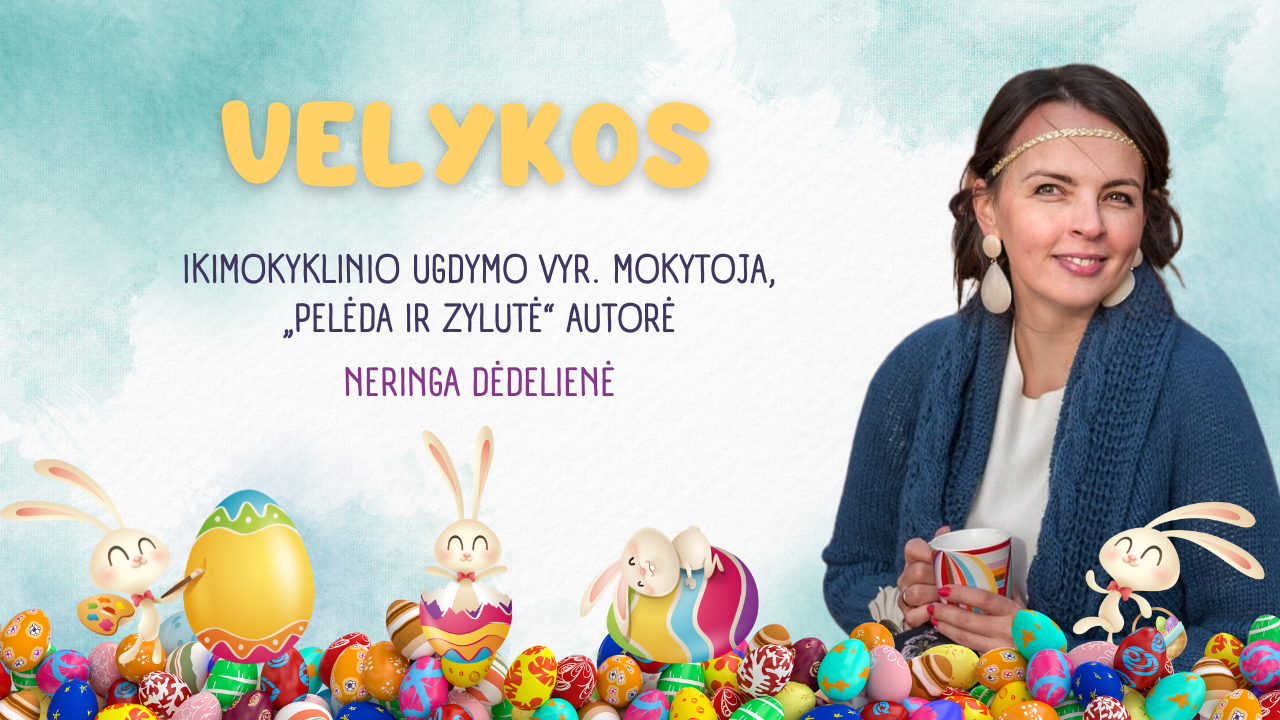 Velykos 3-5 metų vaikams