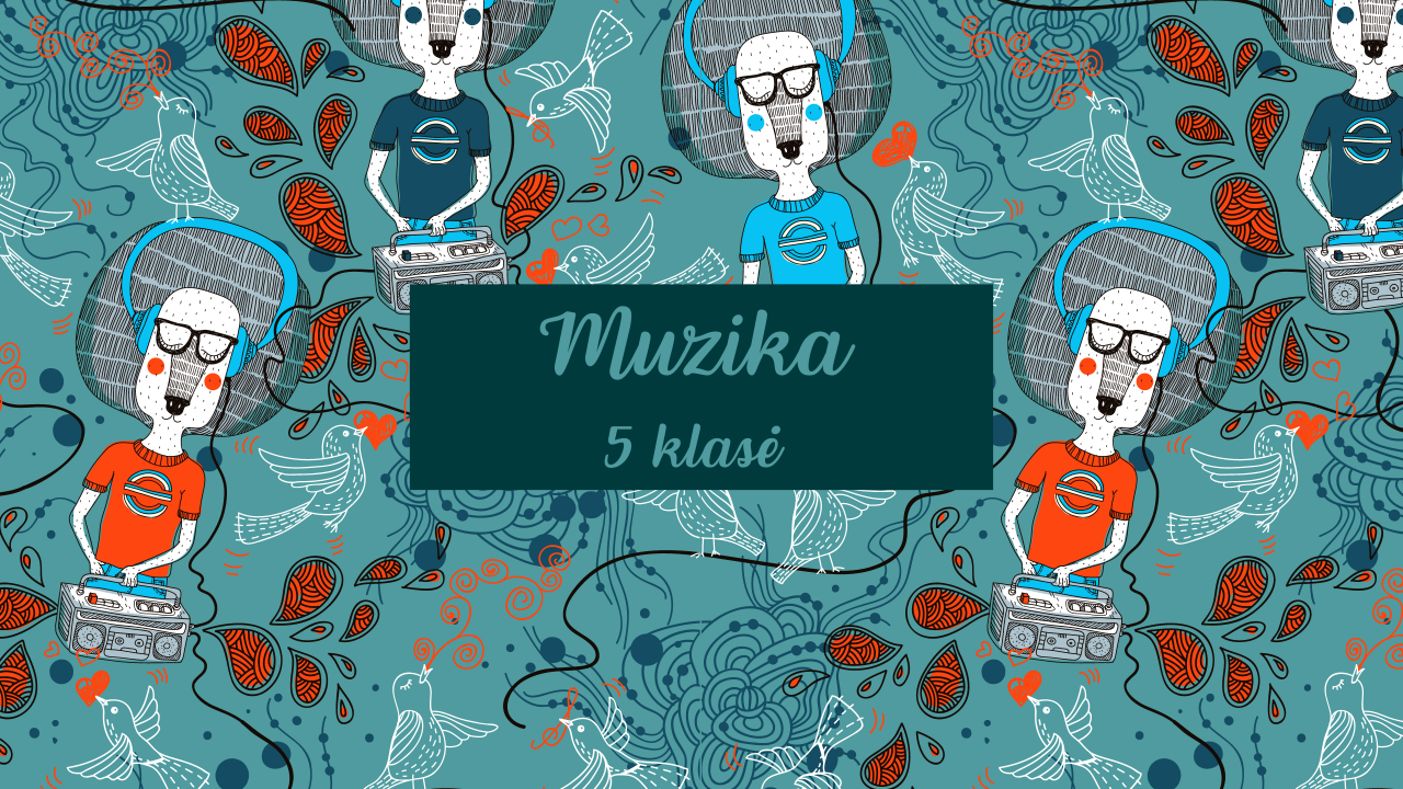 Muzikos įrašai (2 pamoka)