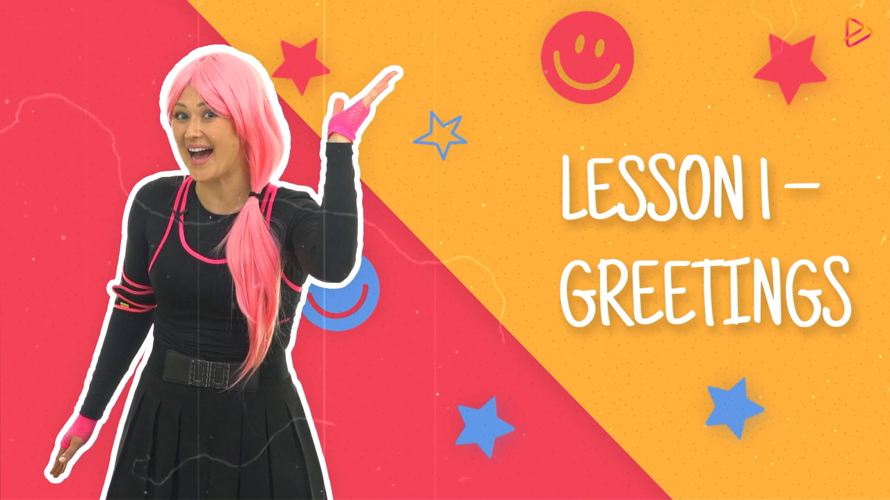 ANGLŲ KALBA: 1 lesson – greetings