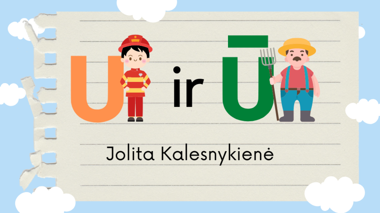 U ir Ū, 1 klasė